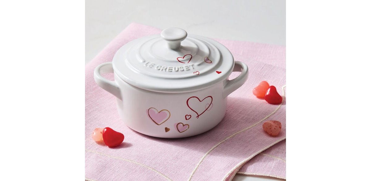 Le Creuset Mon Coeur Collection Mini Cocotte