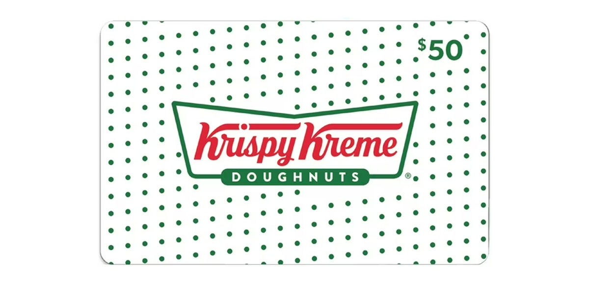 Krispy Kreme $50 Email Delivery Gift Card