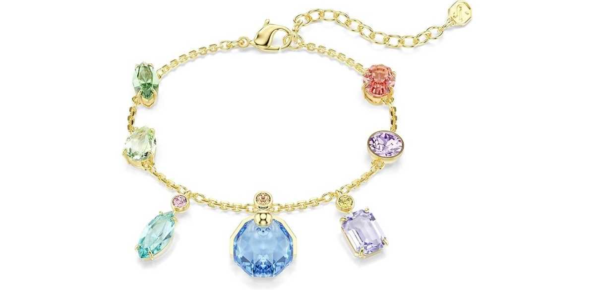Swarovski Dangling Gema bracelet, Mixed cuts
