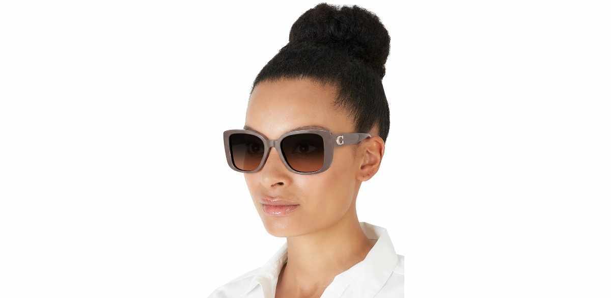 Coach 54mm Gradient Square Sunglasses