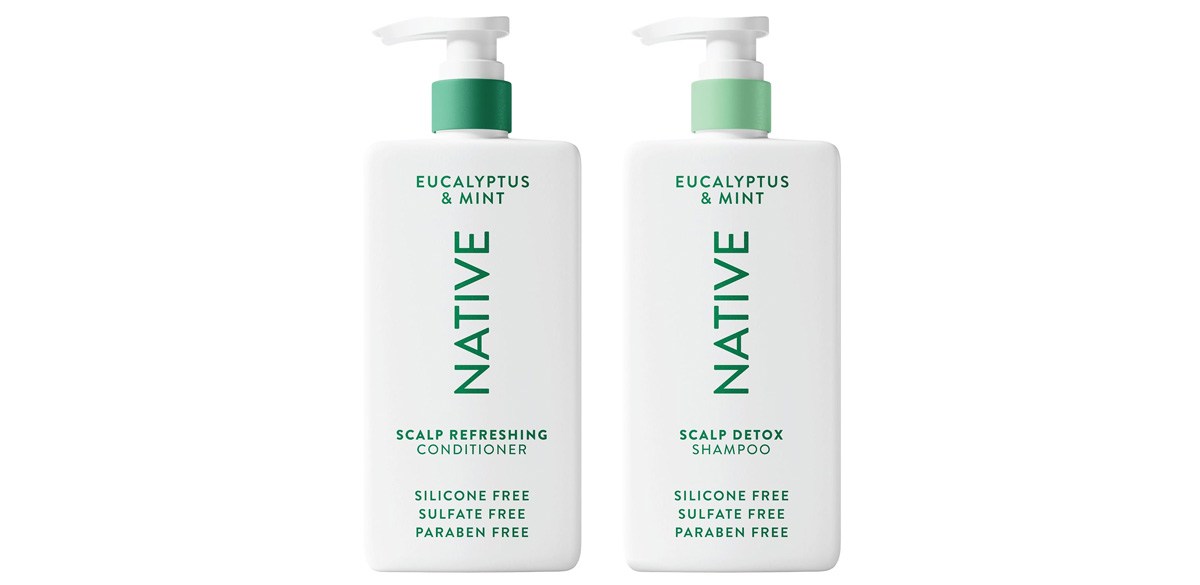 Native Scalp Detox Shampoo and Conditioner