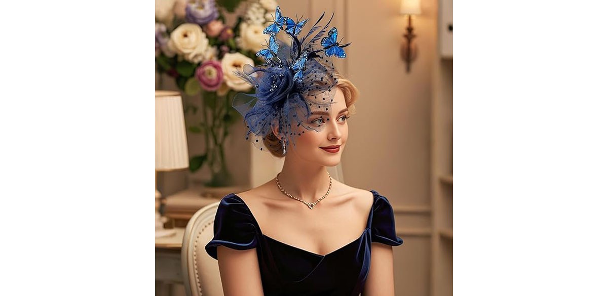 Zinniday Butterfly Derby hat 2025