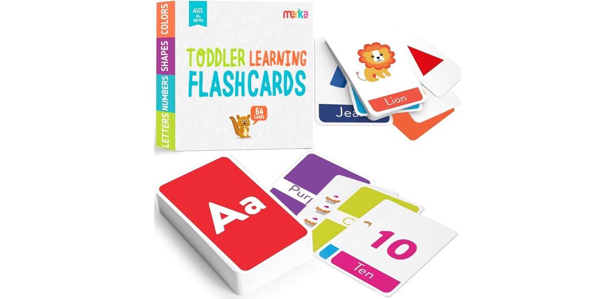 Merka Toddler Flash Cards