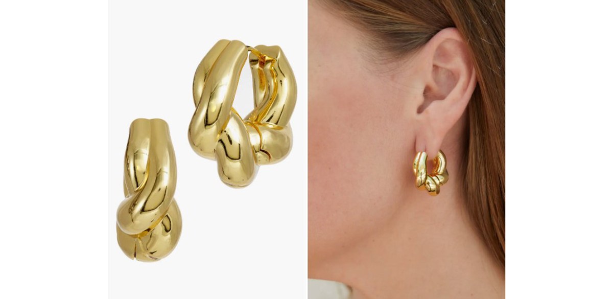Savvy Cie Hoop Earrings