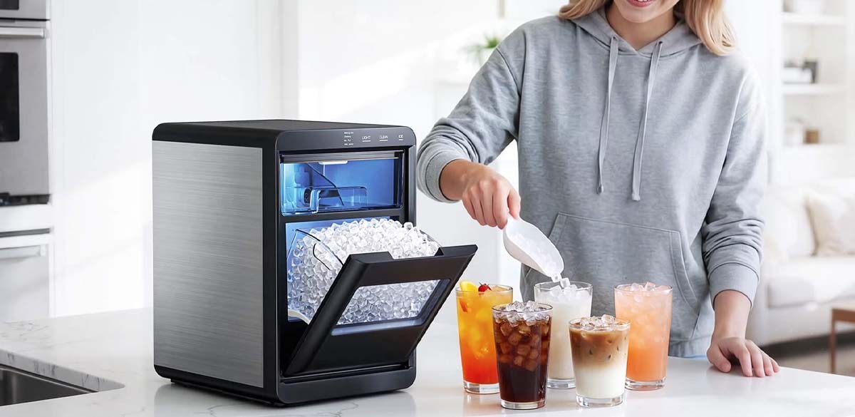 Simzlife Nugget Ice Maker