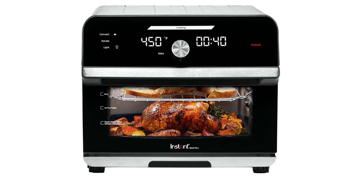 Instant Pot Omni Plus 19QT-18L Toaster Oven Air Fryer, 10-in-1