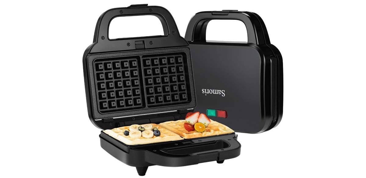 Samoris Electric Belgian Waffle Maker Iron