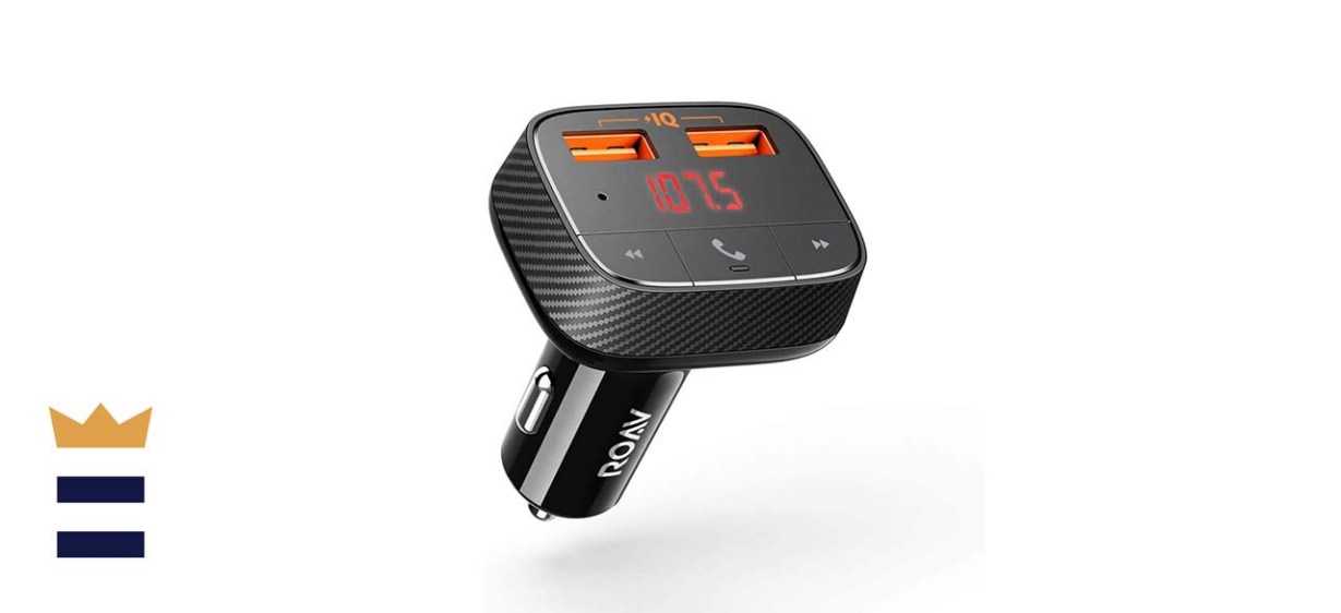 Anker Roav SmartCharge F0 Bluetooth FM Transmitter for Car