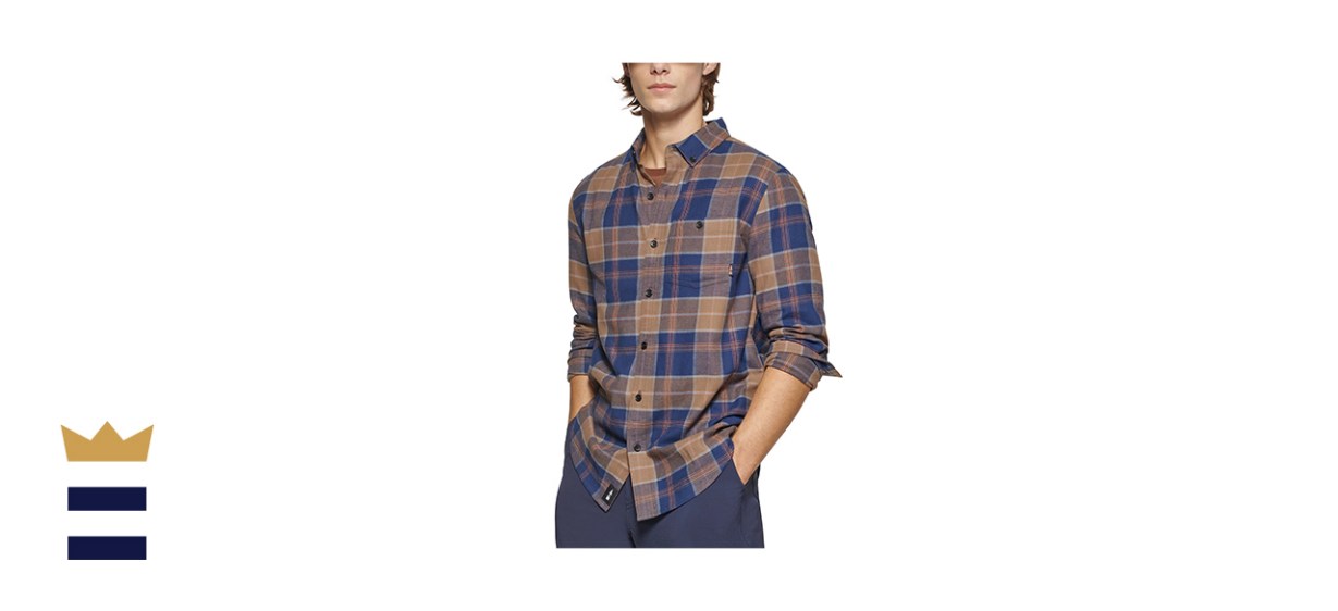 Bass Outdoor Spruce Creek Stretch Plaid Flannel Shirt