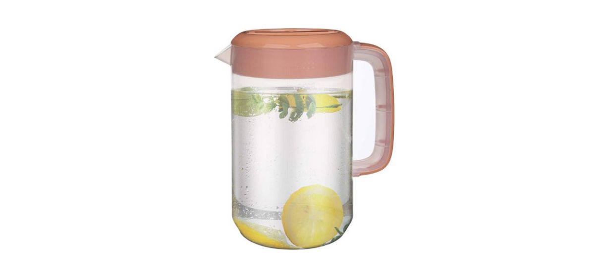 Jucoan 1 Gallon /4L Large Plastic Straining Pitcher