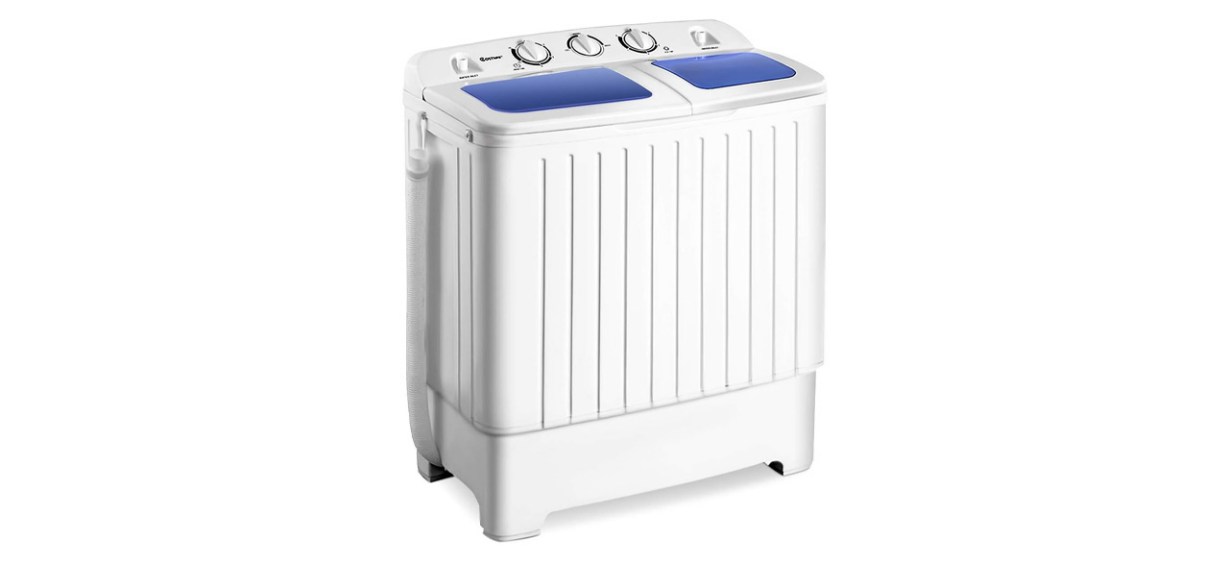 Giantex Portable Mini Compact Twin Tub Washing Machine