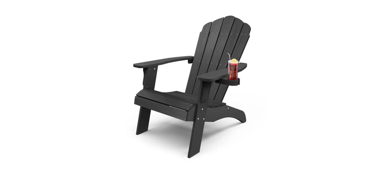 Highland Dunes Allurine Oversize Adirondack Chair Highland Dunes Allurine Oversize Adirondack Chair