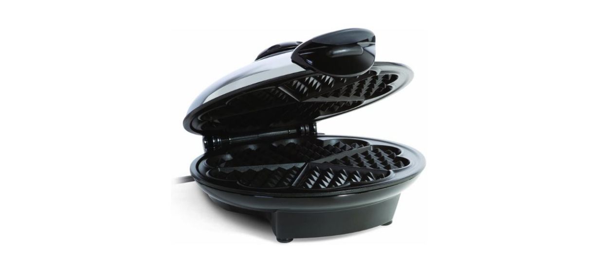 Euro Cuisine WM520 Eco-Friendly Heart Shaped Waffle Maker
