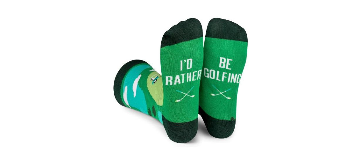 Lavley I'd Rather Be Golfing Socks