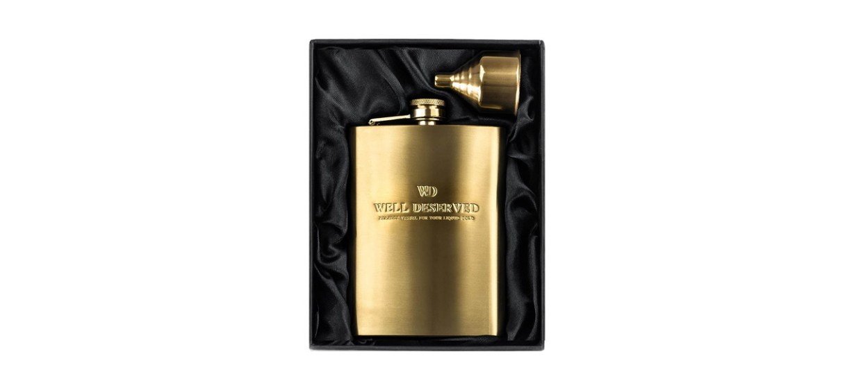 Simpler Life Gold Flask Simpler Life Gold Flask