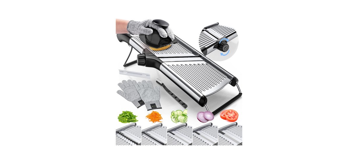 Best Gramercy Adjustable Mandoline Slicer