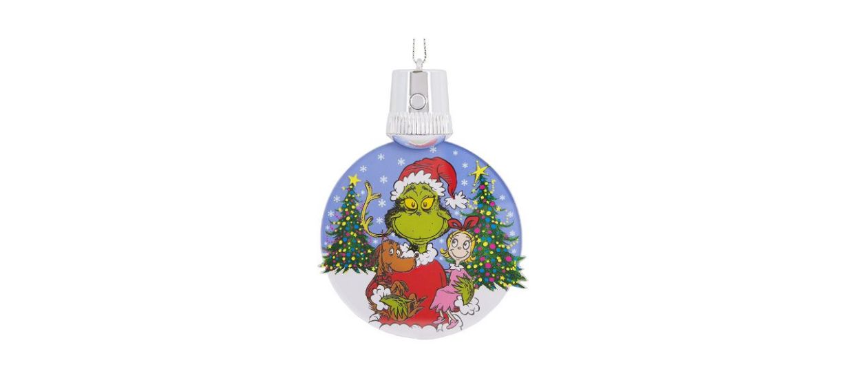 Best Hallmark Dr Seuss How the Grinch Stole Christmas Light-Up Christmas Ornament