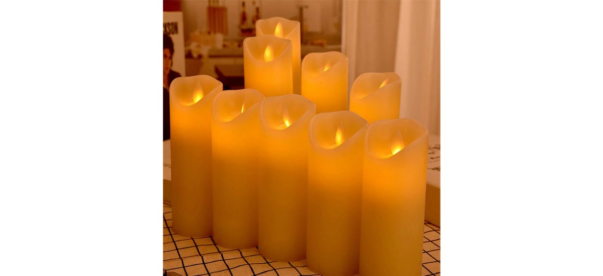 Oshine Flameless Candles 9-Pack LED Lights Oshine Flameless Candles 9-Pack LED Lights