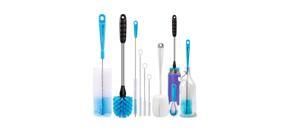 best Holikme 8 Pack Bottle Brush Cleaning Set