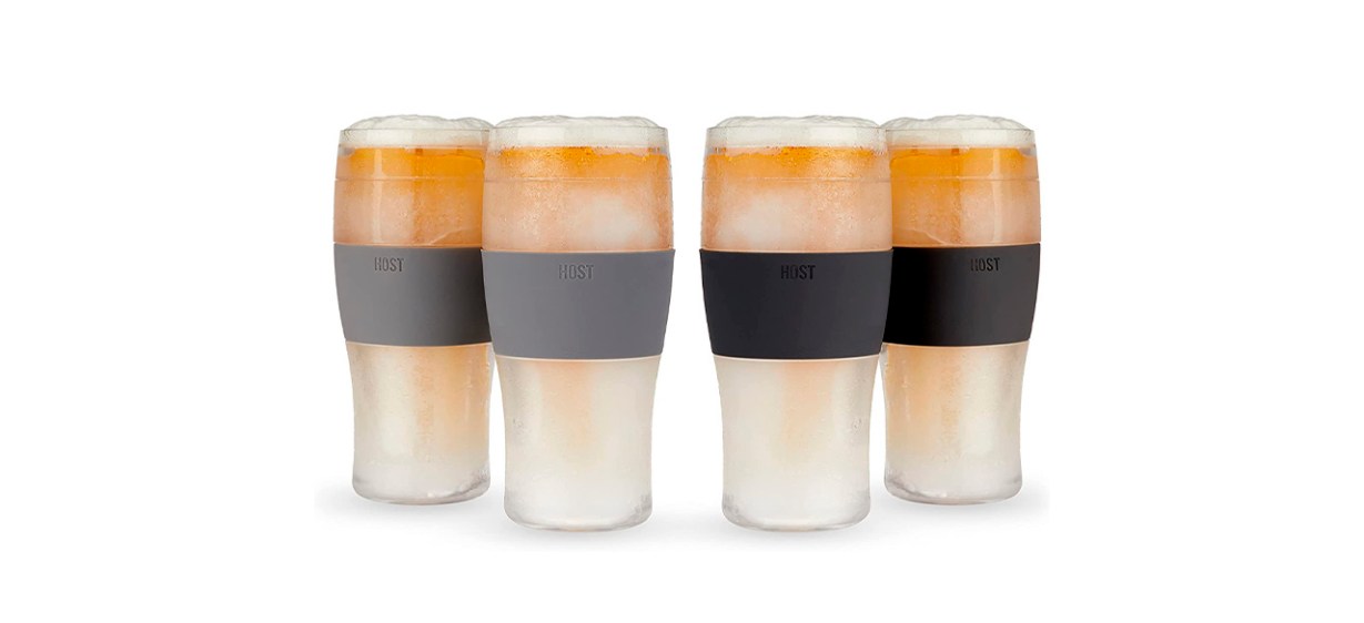 Best Host Freeze Beer Frozen Pint Glasses
