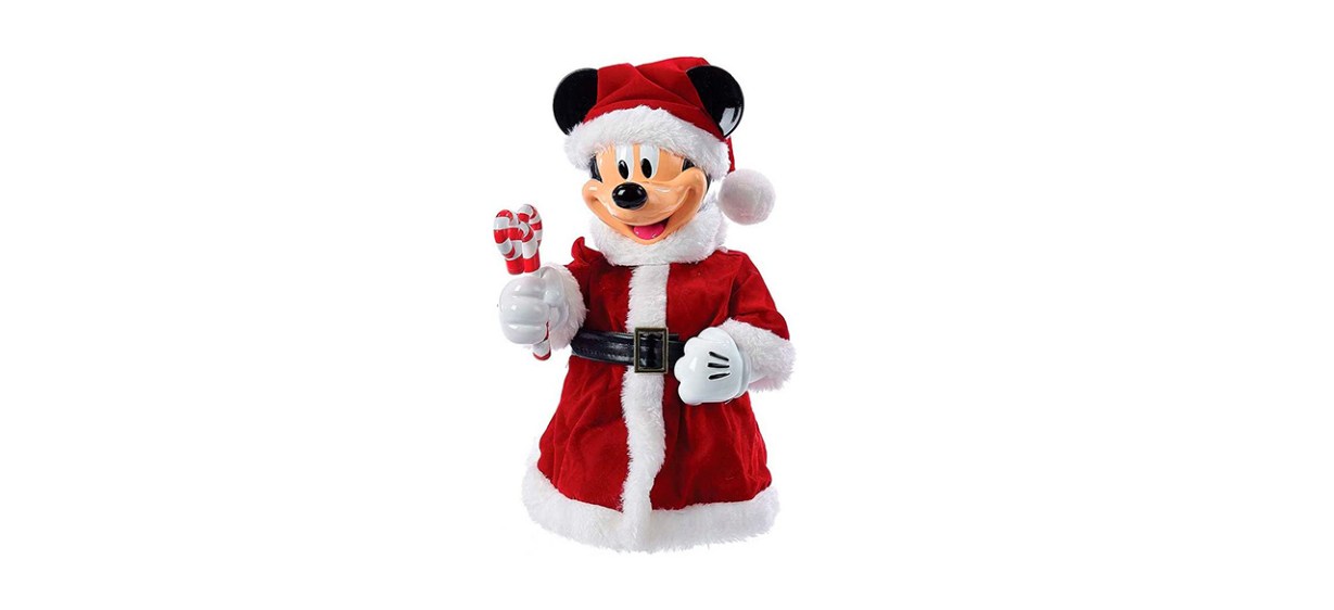 Best Kurt Adler 10-Inch Mickey Mouse Treetop-Tablepiece