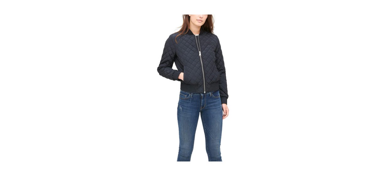 Best Levi's Diamond Quilted Bomber Jacket