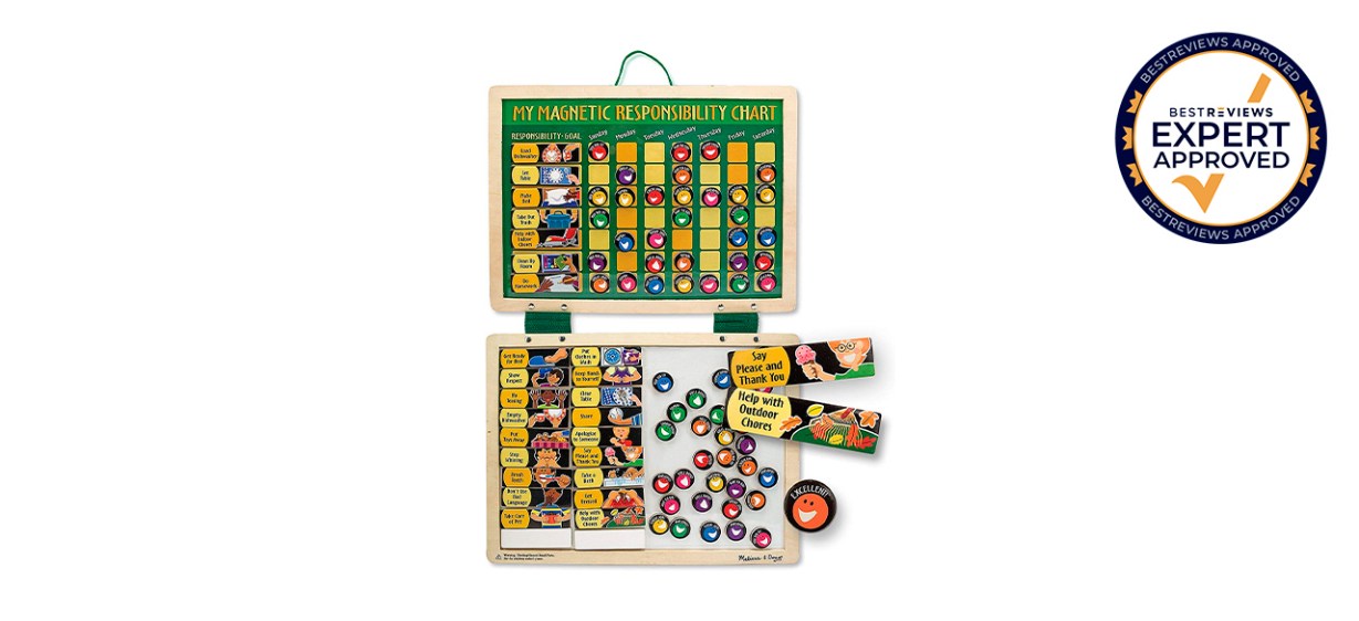 Best Melissa &amp; Doug Deluxe Wooden Magnetic Responsibility Chart