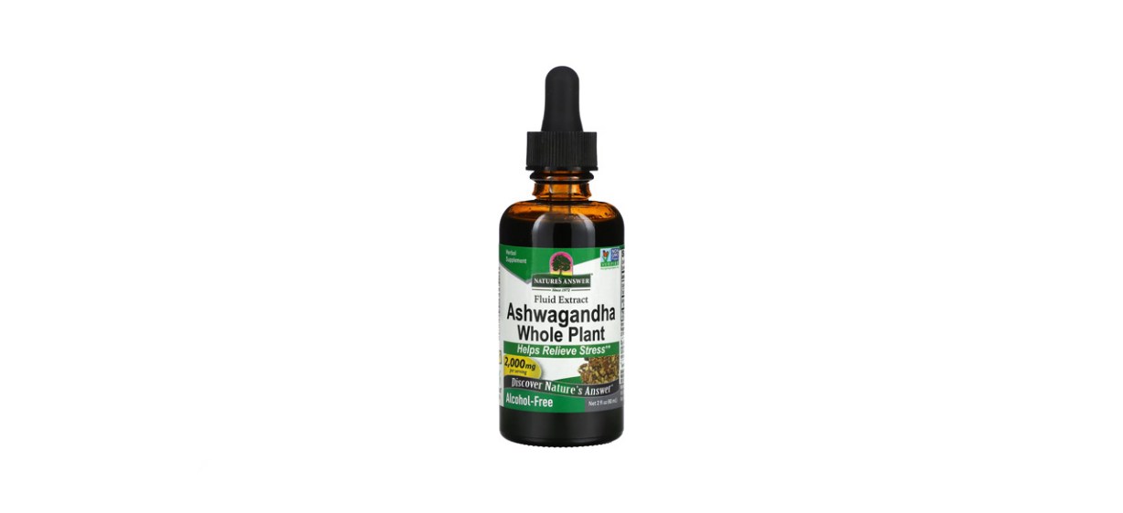 best Nature's Answer Ashwagandha Whole Plant Extract