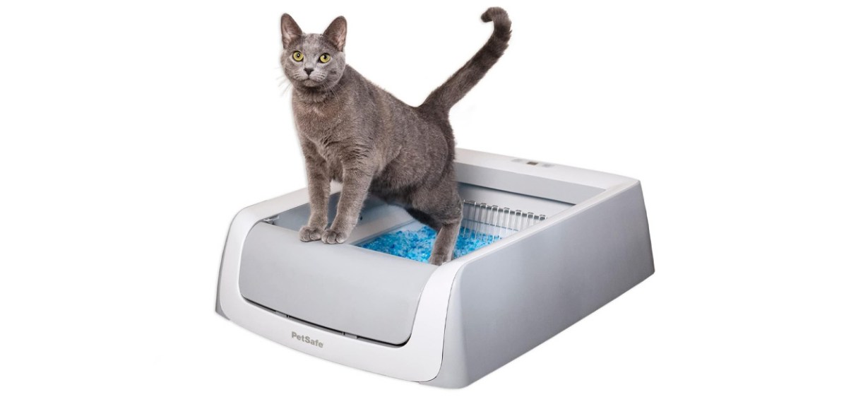 PetSafe ScoopFree Crystal Pro Self Cleaning Cat Litter Box
