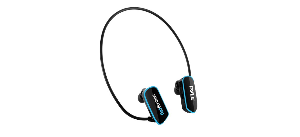 Pyle Waterproof MP3 Player Swim Headphones