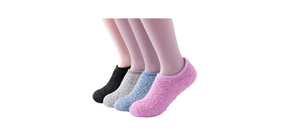 Best Skola Fuzzy Slipper Socks