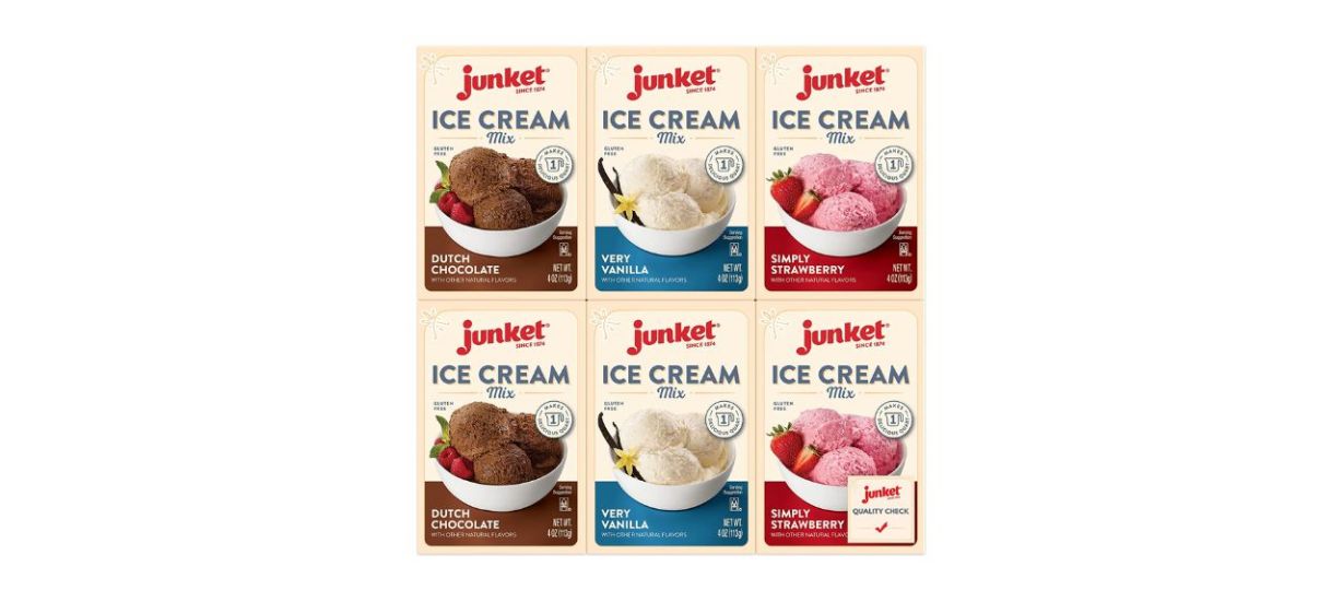 Junket Ice Cream Mix Bundle Junket Ice Cream Mix Bundle