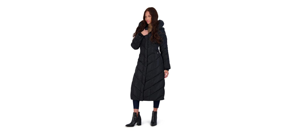 Best Steve Madden Long Maxi Puffer Coat For Women