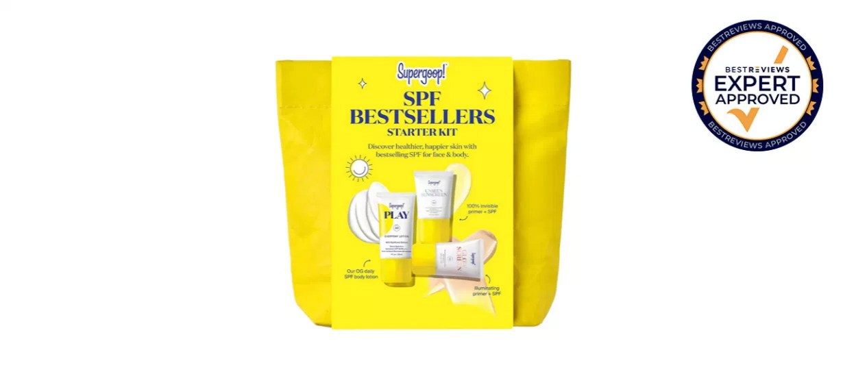 Best Supergoop SPF Bestsellers Starter Kit