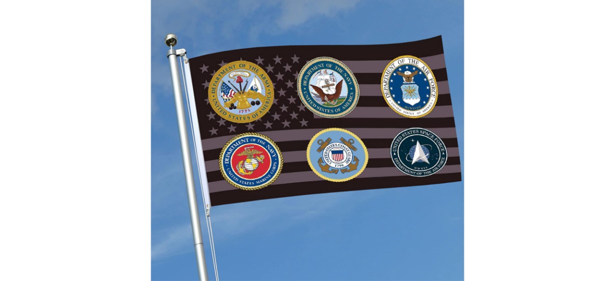 Ducuh Military All Branches Flag