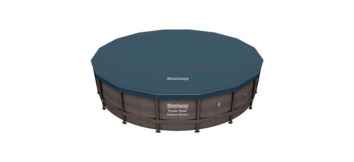 Bestway Deluxe Above-Ground Round Swimming Pool Set