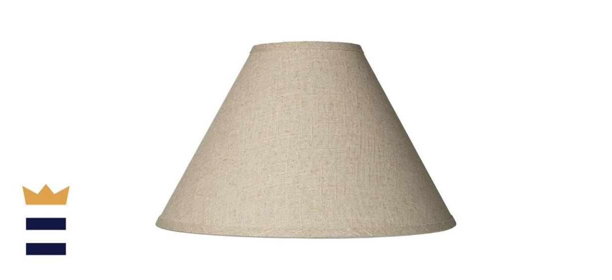 Brentwood Fine Burlap Empire Shade