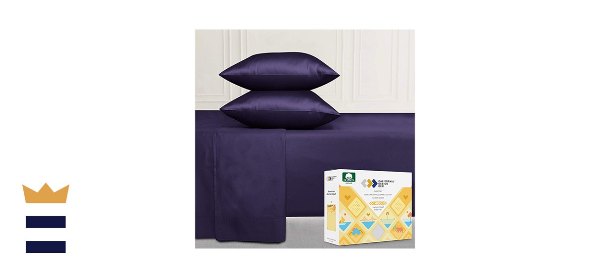 California Design Den Dark Purple Sheets