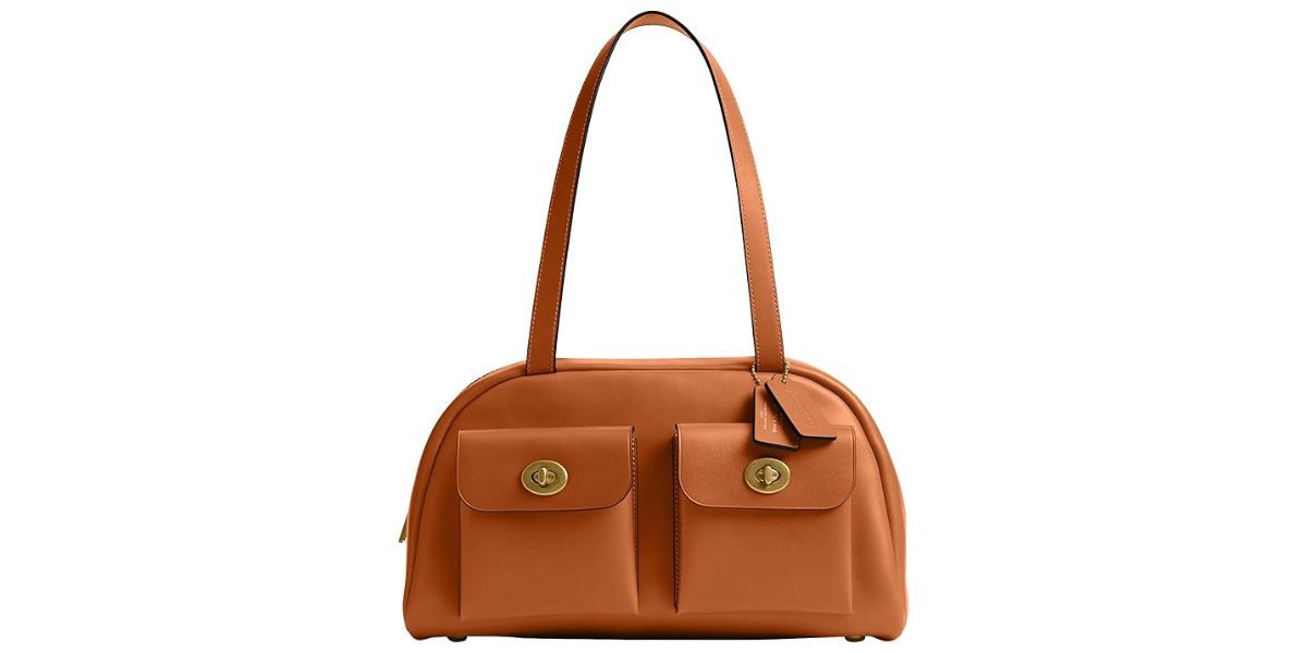 COACH Womens Twin Turnlock Bag