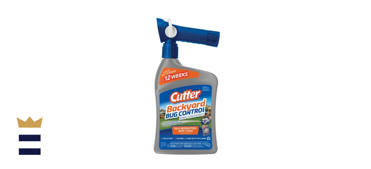 Cutter Backyard Bug Control 32 oz Ready-to-Spray Hose End Insect Repellent Concentrate HG-61067
