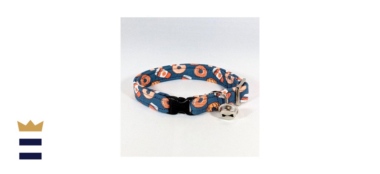 DevotedDoggy Pumpkin Cat Collar