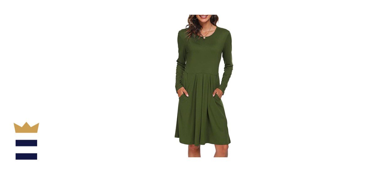 DouBCQ Flowy Pleated Dress