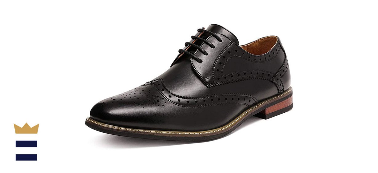 DREAM PAIRS Bruno Marc Moda Italy Oxford Wingtip Lace Up Dress Shoes
