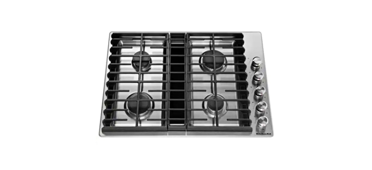 Four-burner 30-inch Gas Downdraft Cooktop