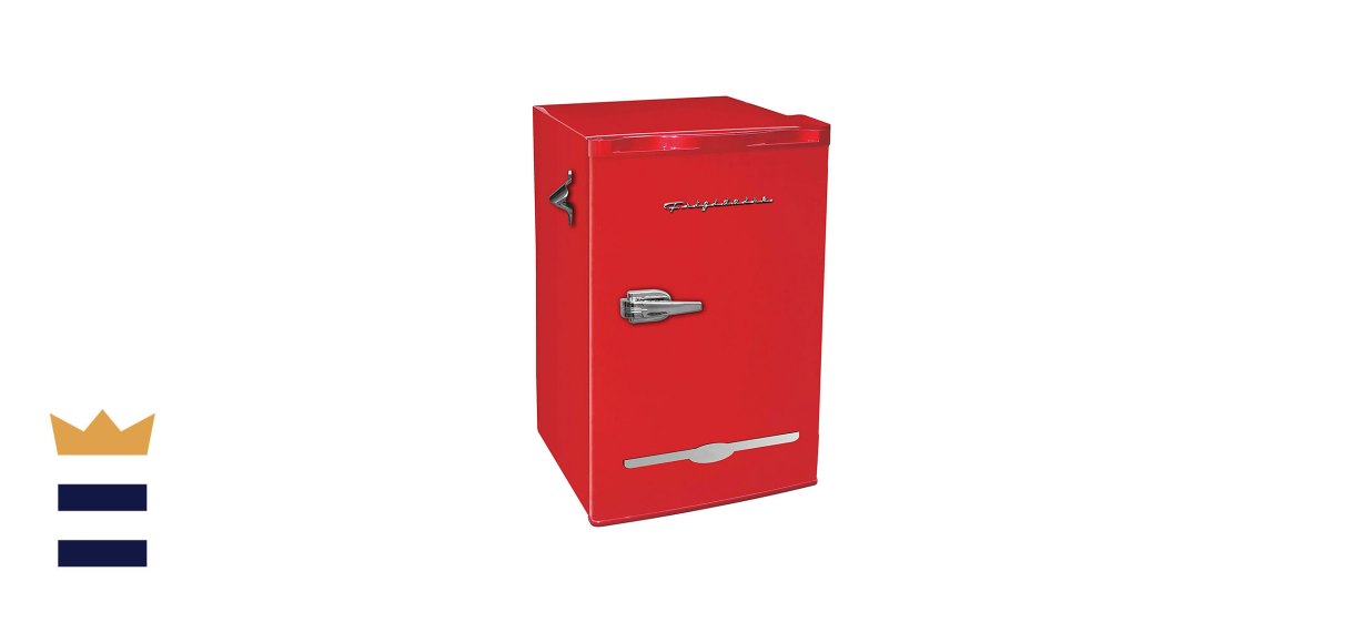 Frigidaire Retro Bar Fridge Refrigerator with Side Bottle Opener