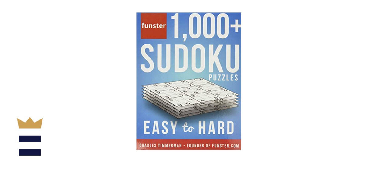 Funster 1,000+ Sudoku Puzzles Easy to Hard
