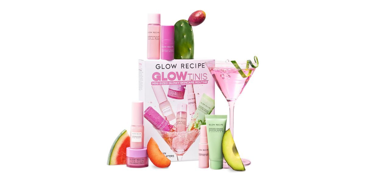Glow Recipe GlowTinis Mini-Sized Glowy Skincare Routine