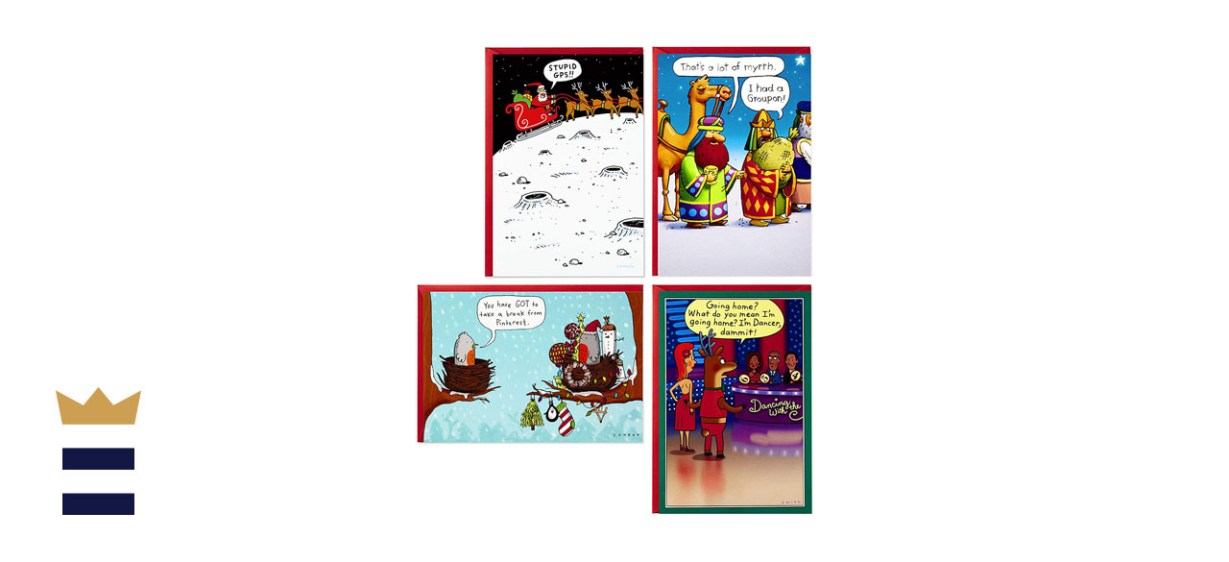 Hallmark Shoebox Funny Christmas Cards Assortment