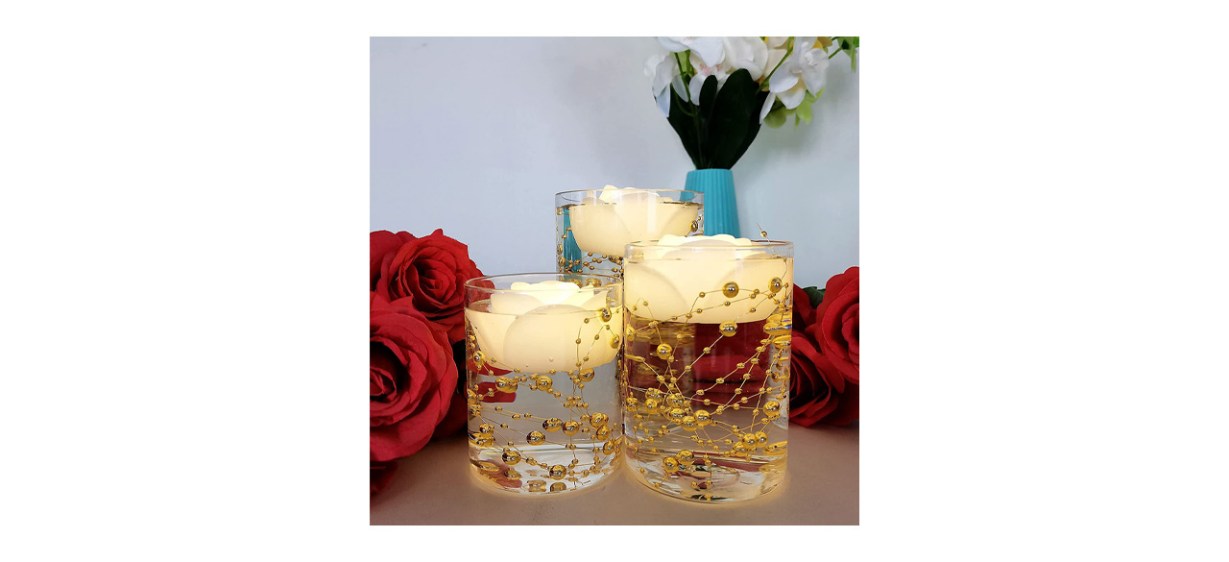 Best Ardux Flameless Floating Rose Tea Lights