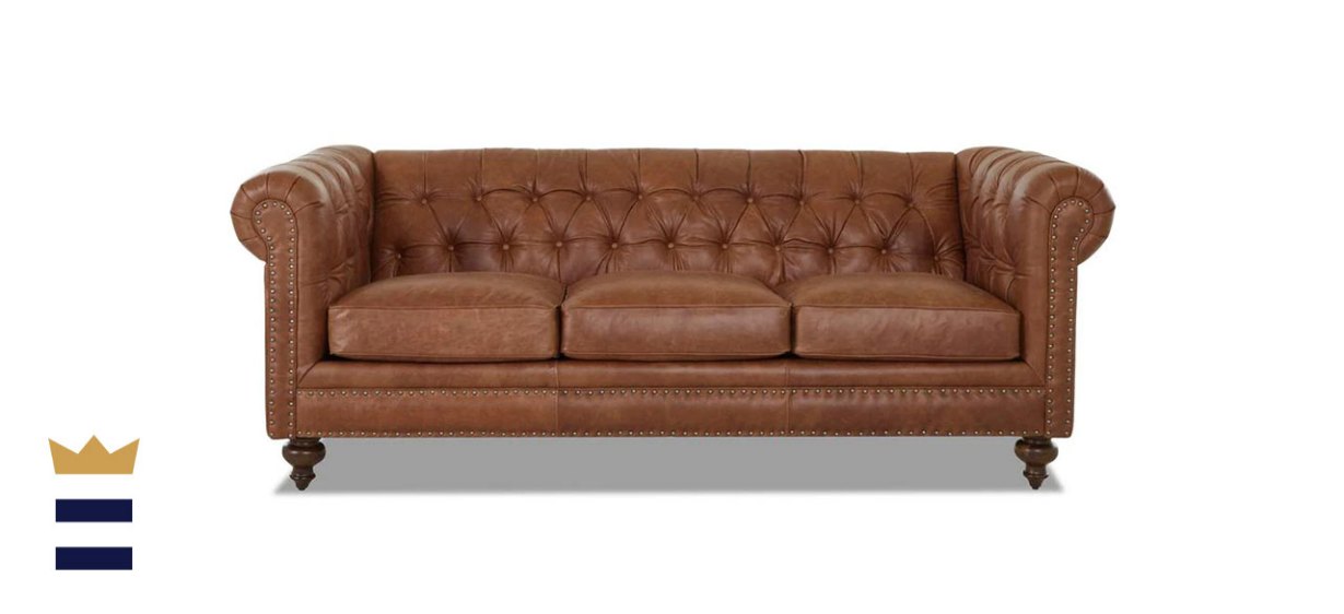 Home Decorators Collection 3-Seater Chesterfield Sofa